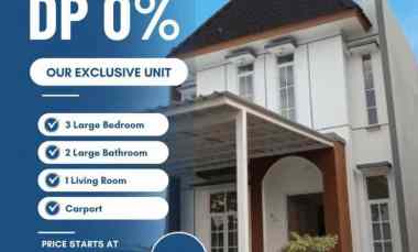 Sudirman Townhouse Rumah 2 lantai SHM dekat Bandara Soetta