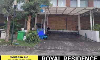dijual rumah jalan royal residence