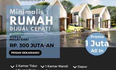 Dijual Rumah Modern Minimalis Hunian Nyaman untuk Keluarga