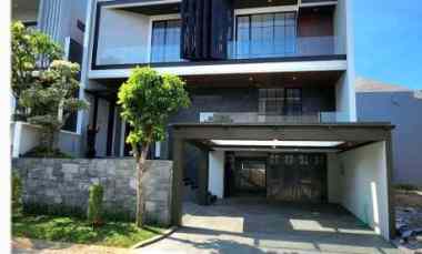New Rumah Waterfront Citraland Surabaya Baru Smart Home Mewah dekat Uc