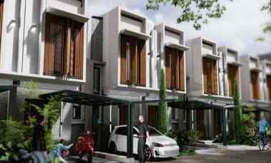 FREE Furnish Rumah Japandi Tropis Minimalis 2 Lantai Harga 500 Jutaan