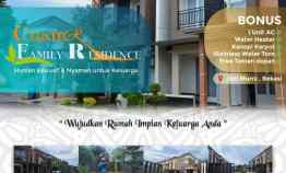 Rumah 2 Lantai Siap Huni di Jatimurni Bekasi Family Residence