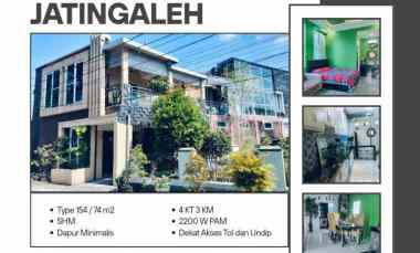 Rumah 2 Lantai Jatingaleh Semarang dekat Unika dan Akses Tol