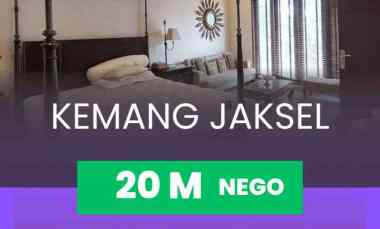 Rumah Kemang Jaksel Luas Cakep Strategis Plus Kolam Renang
