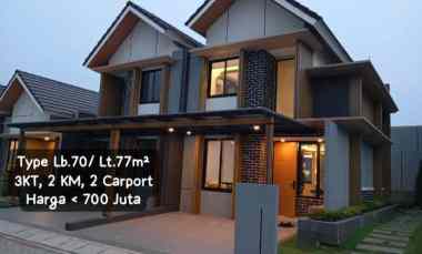 Hunian 2 Lt, Nuansa Korea Pertama di Bogor, Harga 690 Jutaan