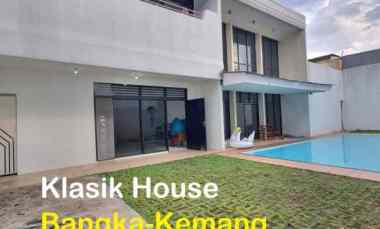 Rumah Mewah Area Expatriat jl. Bangka Kemang, Jakarta Selatan