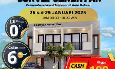 Perumahan Islami Terbesar di Kota Bekasi Grand Al Ihsan Premiere