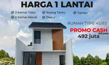 Rumah Cluster Dua Lantai Murah Buah Batu Bojongsoang Bandung