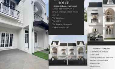 Rumah di Caman Kalimalang Siap Huni Model American Classic