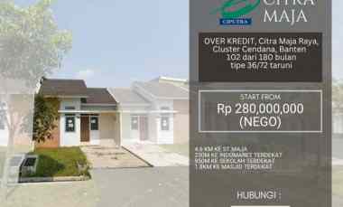 dijual rumah jl cendana xviii blok b 18