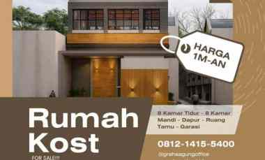 Kost Eksklusif 14 Kamar di Malang dekat Kampus UIN 3, Harga 1 Milyar