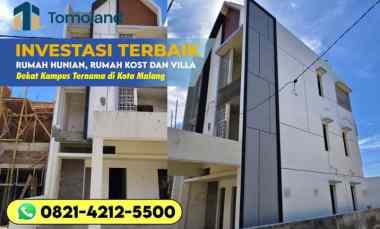 Villa Kolam Renang Dijual Batu Investasi Properti Mewah di Kota Wisata