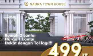 Rumah 2 Lantai 3 Kamar Termurah Ciganitri hanya 499juta ALL IN