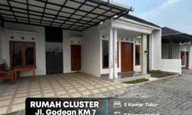 Rumah Cluster Siap Huni Tepi Aspal di jl. Godean km 7, Sleman