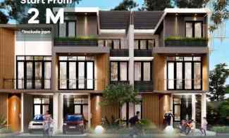Rumah Purinusa Kembangan 3 Lantai Ukuran 6x10 Shm,2.35 M Jakarta Barat