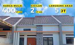 Rumah Baru di Bojong Sari Kpr tanpa Dp Free Biaya Surat