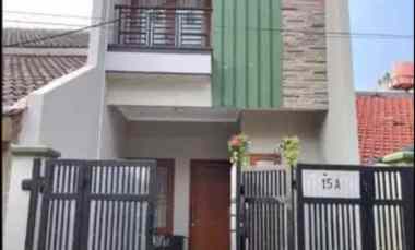 Rumah 2 Lantai Full Furnished di Komplek Rawamangun Jakarta Timur