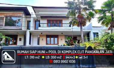 Rumah Komplek Elit di jl. Jati Indah, Pangkalan Jati, Cinere, Depok