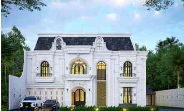 Rumah Mewah Nyaman American Classic Lokasi Strategis Jatipadang Jaksel