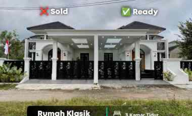 Rumah Mewah Klasik di jl. Kaliurang km 12, Sleman dekat Uii