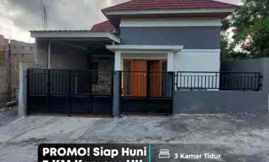 Promo Rumah View Sawah Gunung di jl. Kaliurang km 13, dekat Uii