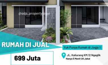Rumah Siap Bangun di jl Kaliurang km 12 Ngaglik Sleman 5 menit Uii