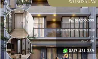 Rumah Dijual Jogja Palm Asri Residence Wonosalam Kaliurang Uii Jakal