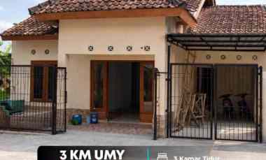 Rumah dekat Kampus Umy Jogja 100 meter ke jl. Karangjati Bangunjiwo