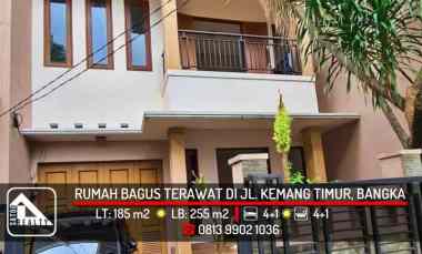 Rumah Cantik 2 Lantai Termurah di jl. Kemang Timur, Bangka