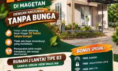 Kredit Rumah 2 Lantai di Magetan dengan Angsuran tanpa Bunga