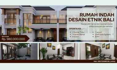 dijual rumah jl kesatuan no 7 plumbon