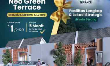 Rumah Murah di Tengah Kota Serang, hanya 5 menit ke Tol Serang Timur