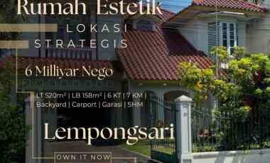 Rumah Mewah Bergaya Eropa Klasik di Kawasan Ring Road Yogyakarta