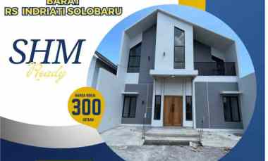 Rumah Dijual di JL. MENURAN BAKI SUKOHARJO