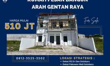 Shm Ready Rumah Pesan Bangun dekat Luwes Gentan Baki Sukoharjo