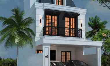 Rumah 3 Lantai Mewah Premium Dikawasan Tengah Kota Pancoran Jaksel