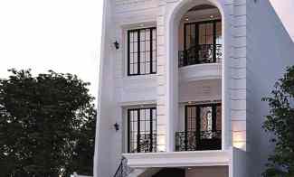 Rumah Cluster 3 Lantai Berkonsep American Classic di Jagakarsa