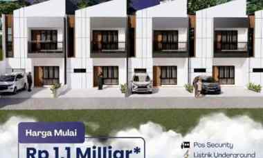 Town House 38 Unit Strategis dekat ke Tol dan LRT Jatibening Bekasi