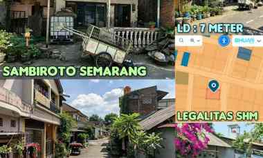 dijual rumah jl raya sambiroto