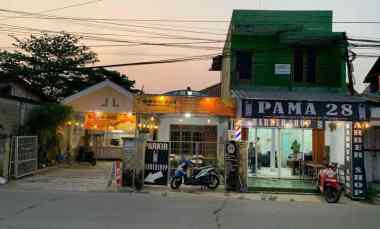 Dijual Rumah 4 Kamar Ruko 2 Lantai di Lokasi Ramai Jalan Serdang