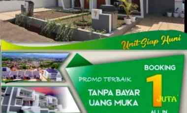 Rumah Komersil tanpa Dp hanya Booking 1 juta all in di Bumi Panenjoan