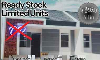 Jarang Ada Rumah Siap Huni tanpa Dp hanya Booking 1 juta all in