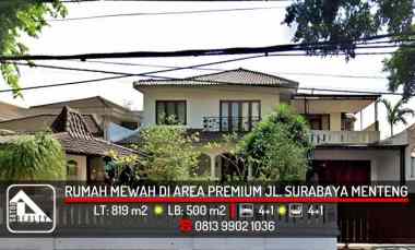 Rumah Mewah Terawat di jl. Surabaya, Menteng, Jakarta Pusat