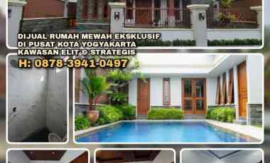 Dijual Rumah Mewah Eksklusif di Pusat Yogyakarta. Kawasan Elit