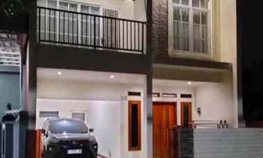 Rumah 2 Lantai Akses Mobil Lokasi di Kalimulya Depok