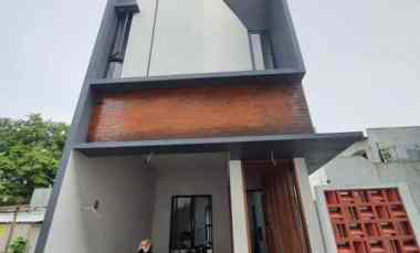 Mini Cluster 3 Lantai Desain Skandinavia di Pondok Labu Jakarta Selata