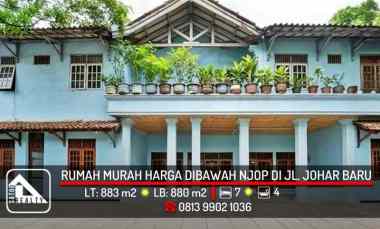 dijual rumah johar baru jakarta pusat