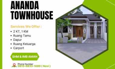 Rumah Etnik Modern Ala Bali dekat Pemda Sleman Lingkungan Nyaman