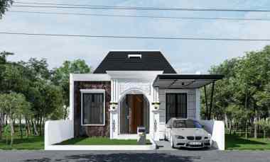 Rumah Mewah dengan Konsep American Classic di Kalasan, Sleman