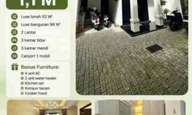 Dijual Rumah Readystok di Kalisari, Pasar Rebo, Jakarta Timur